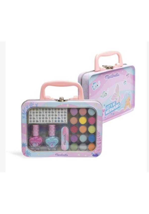 Caja metálica Mermaid Magic Beauty Case de la colección Let's Be Mermaids