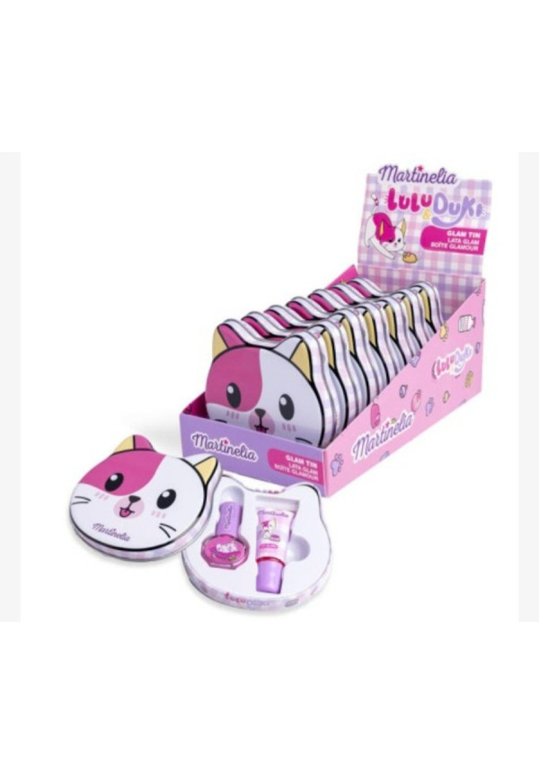 Set belleza en caja metélica lulu&duki martinelia-ECS-85478-Martinelia