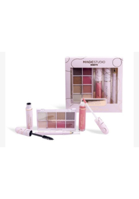Pack maquillaje en caja coquette-ECS-44247-    Magic Studio