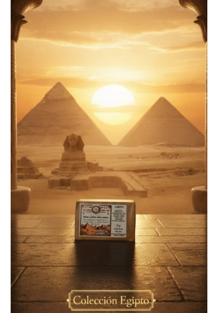 Egipto jabón facial y corporal leche de burra 