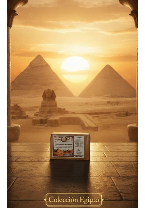 Egipto jabón facial y corporal leche de burra 