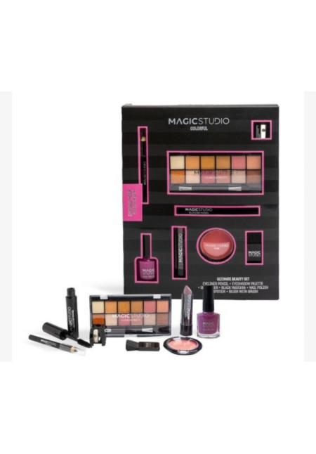 Set de maquillaje completo colorful en caja-ECS-44261-Magic Studio