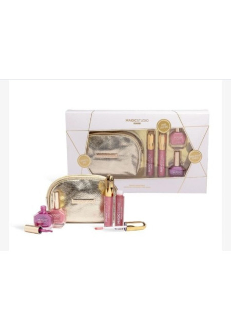 Pack maquillaje y neceser en caja diamond shimmer & shine-ECS-44239-Magic Studio