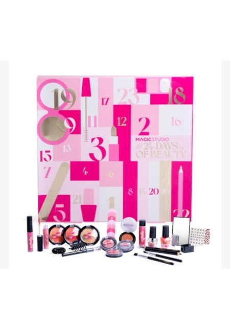 Calendario de adviento 24 piezas maquillaje-ECS-68305-Magic Studio