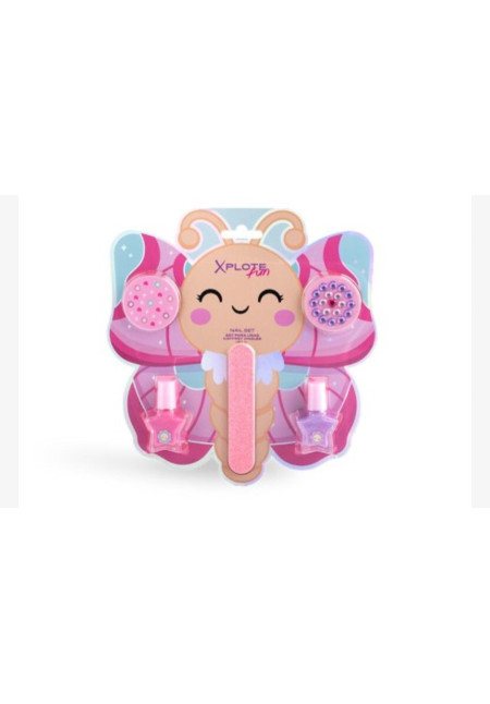 Kit manicura Happy Butterfly Explote fun Kit manicura Happy Butterfly Explote fun