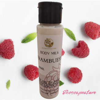 Body Milk natural frambuesa 