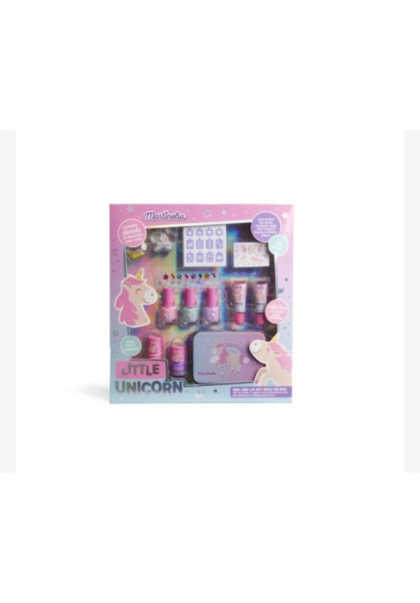 Set de uñas y labios en cajita little unicorn martinelia-ECS-26105-Martinelia Set de uñas y labios en cajita little unicorn martinelia-ECS-26105-Martinelia
