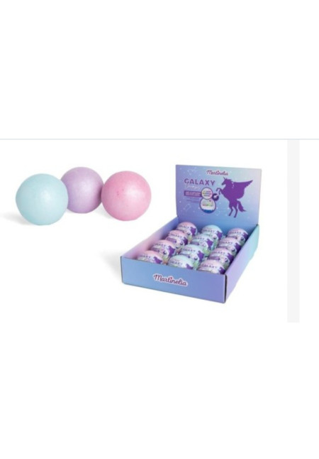 Bombas de baño infantiles con sorpresa luminosa en el interior 140 g Martinelia