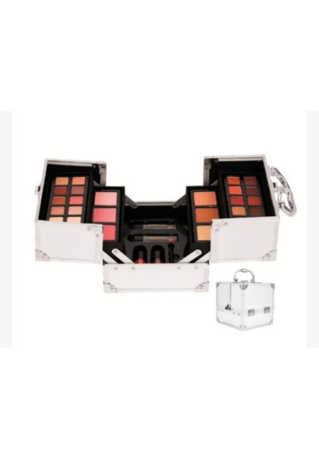 MaletIn plateado maquillaje viaje-ECS-30621-Magic Studio