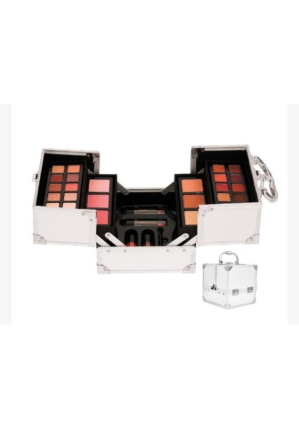 MaletIn plateado maquillaje viaje-ECS-30621-Magic Studio