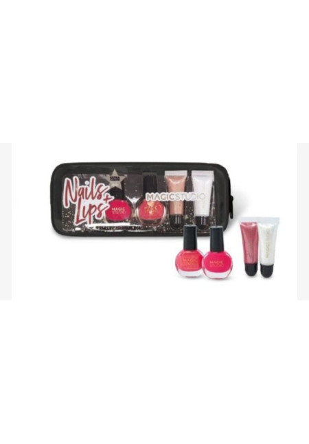 Pack maquillaje uñas y labios-ECS-11974-Magic Studio