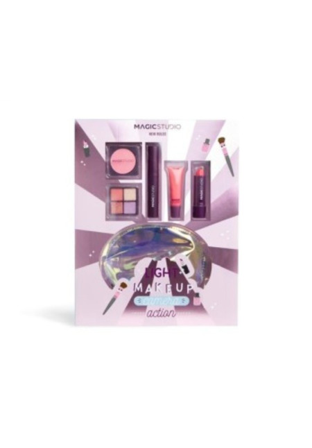 Set de maquillaje completo + neceser new rules magic studio-ECS-31137-Magic Studio