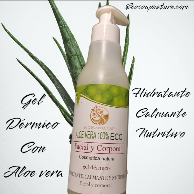 Gel dérmico con aloe vera eco