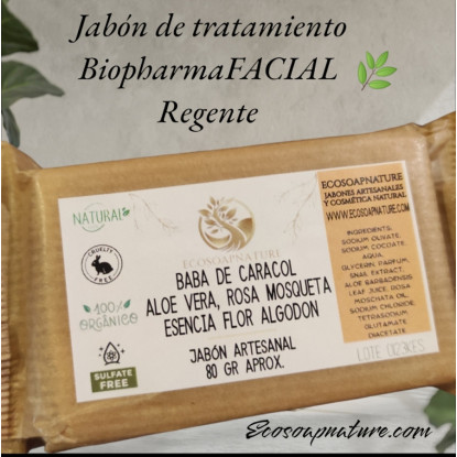 BiopharmaFACIAL regenerante baba de caracol 80gr