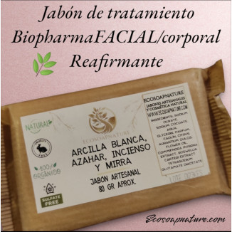 BiopharmaFACIAL reafirmante con arcilla blanca 