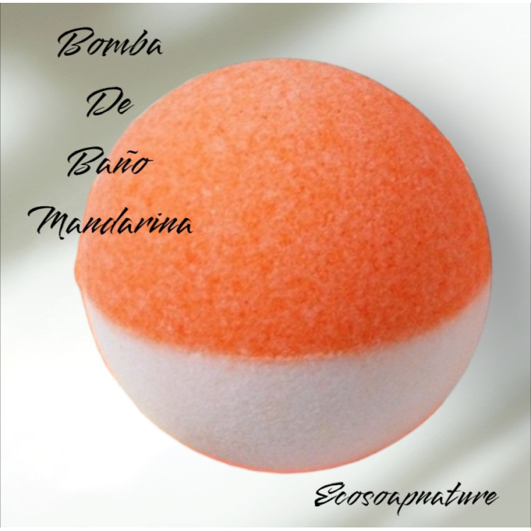 Bomba de baño efervescente Mandarina 