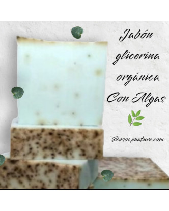 Jabón con glicerina orgánica y Algas