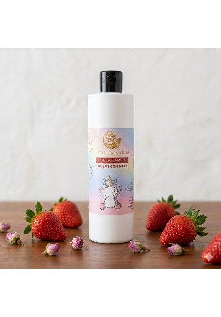Al otro lado del Arcoiris gel champú fresas con nata Al otro lado del Arcoiris gel champú fresas con nata