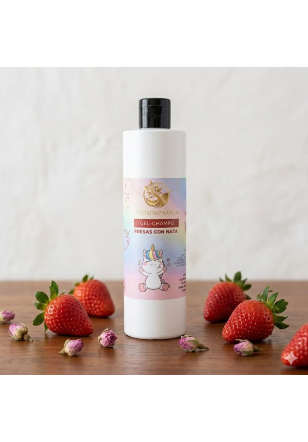 Al otro lado del Arcoiris gel champú fresas con nata 