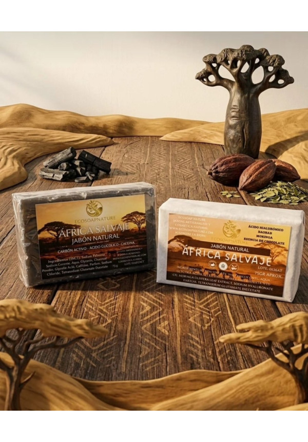 Duo purificación extrema , nutrición y firmeza (carbón activo y ácido glicolico & ácido hialurónico y baobab