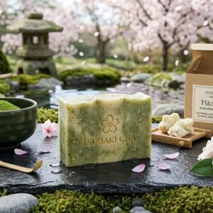Jabón Sólido Antioxidante "Tsubaki Cha" – Colección Sakura