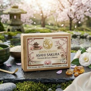El Despertar de la Piel: Jabón Sólido "Asahi Sakura"