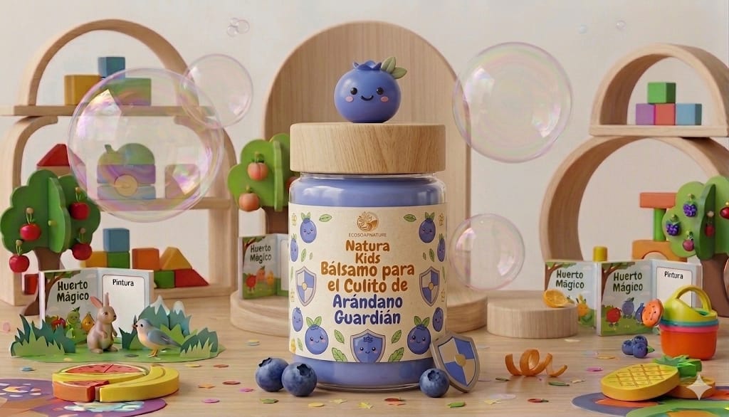 🫐 Bálsamo para el Culito "El Escudo del Arándano Guardián" Colección: Aromas de mi niñez & Natura kids