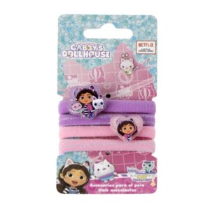 4 Coleteros Para El Pelo Gabby´S Dollhouse