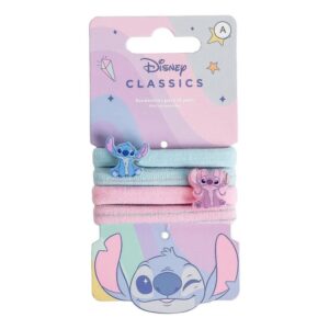 4 Coleteros Para El Pelo Stitch