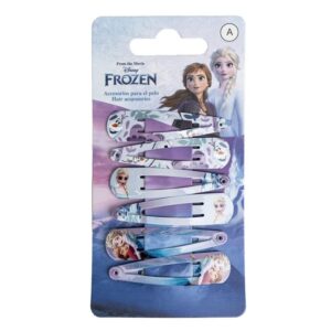 6 Clips Para El Pelo Frozen