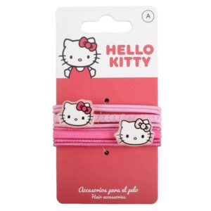 8 Elásticos Para El Pelo Hello Kitty