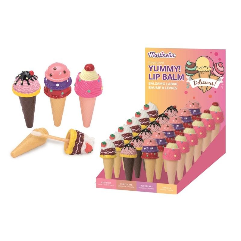 Bálsamo Labial Formato Helado Martinelia