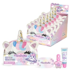 Bolso De Belleza Martinelia Pequeño Unicornio-Brillo Labial/Esmalte De Uñas/Lima De Uñas/Estuche