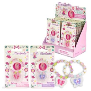 Conjunto De Pulseras Mágicas Martinelia Fairy Things-Pulsera/Brillo Labial