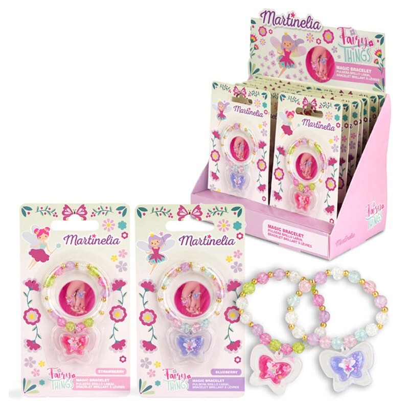 Conjunto De Pulseras Mágicas Martinelia Fairy Things-Pulsera/Brillo Labial