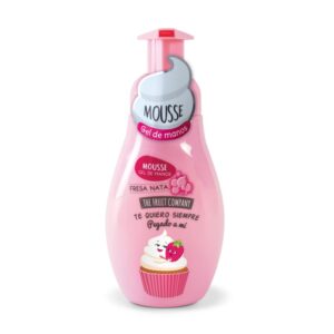 Jabón Manos Mousse Fresa Nata The Fruit Company 250ml