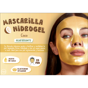 Mascarilla Facial Hidrogel Reafirmante De Coco
