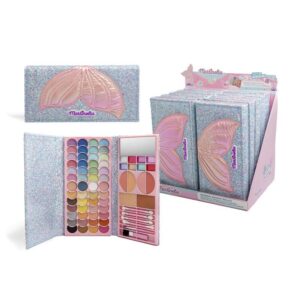 Megapaleta 52 Sombras De Ojos-8 Glosses-6 Coloretes-4 Aplicadores Y 2 Brochas Mermaids Martinelia