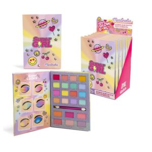 Paleta 16 Sombras De Ojos-6 Coloretes Y 1 Aplicador Super Gril Martinelia