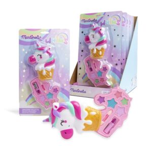 Paleta 5 Sombras De Ojos-1 Pintalabios Y 1 Aplicador Whims Unicorn Martinelia