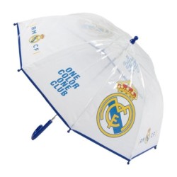 Paraguas infantil tipo burbuja Real Madrid