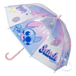 Paraguas infantil tipo burbuja Stitch