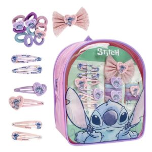 Set De Belleza En Bolsito Mochila Stitch