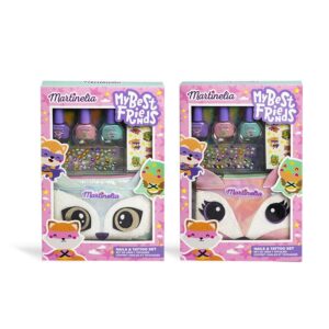 Set De Belleza Infantil Uñas&Tatuajes My Best Friends Martinelia