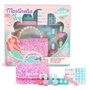 Set De Uñas Martinelia "Seamos Sirenas"-4 Esmaltes De Uñas/Lima De Uñas/Separador De