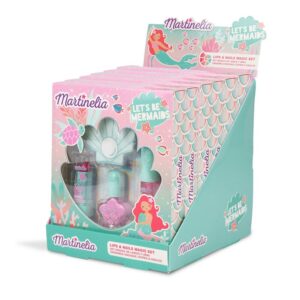 Set Mágico De Labios Y Uñas Martinelia "Seamos Sirenas"-Brillo De Labios/Labial/Esmalte De
