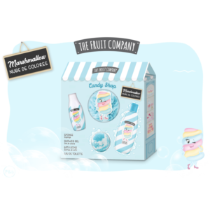 Set Regalo Candy Nube De Colores (Colonia + Gel De Ducha + Bomba De Baño+Esponja)