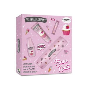Set Regalo The Fruit Company Fresa Nata (Colonia + Crema Manos + Lip Oil + Estuche)