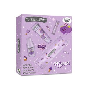 Set Regalo The Fruit Company Moras (Colonia + Crema Manos + Lip Oil + Estuche)
