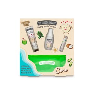 Set Regalo The Fruit Company Summer Coco (Colonia + Crema Manos + Lip Oil + Estuche)